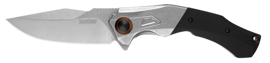 Kershaw 2075 Payout Assisted Opening Folding Knife 3.5in Blade Stonewashed D2 Steel