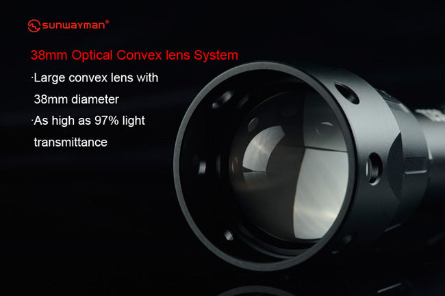 Sunwayman T25C 880 lumen 1 x 18650 / 2 x CR123 CREE XP-L2 U3 LED Flashlight