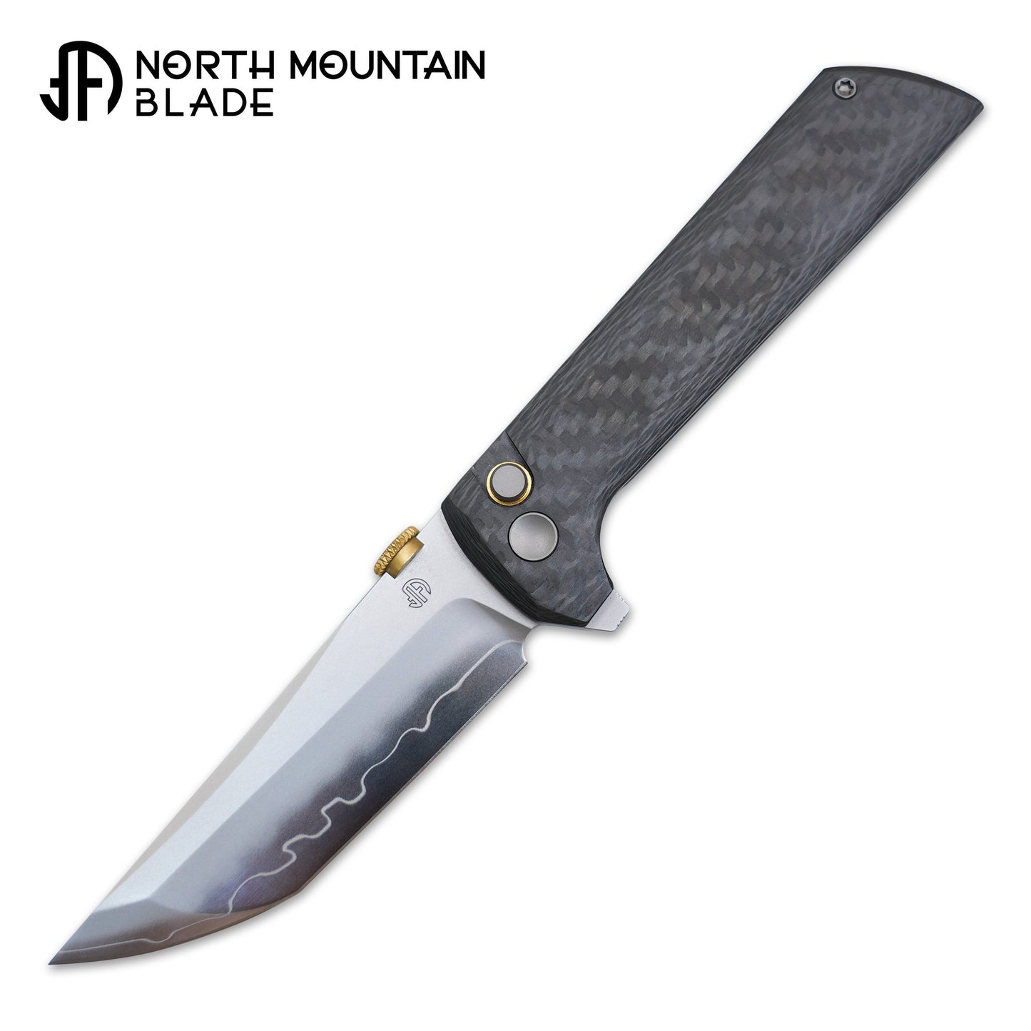North Mountain Blade Chop 2 2406CF carbon fiber handle scales