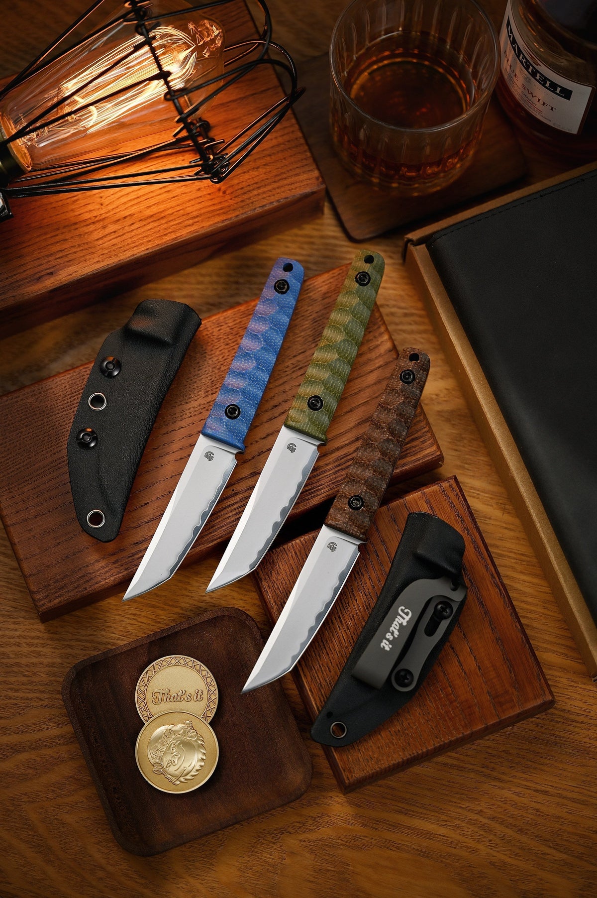 North Mountain Blade CHOP MINI 2416-GR full tang construction detail