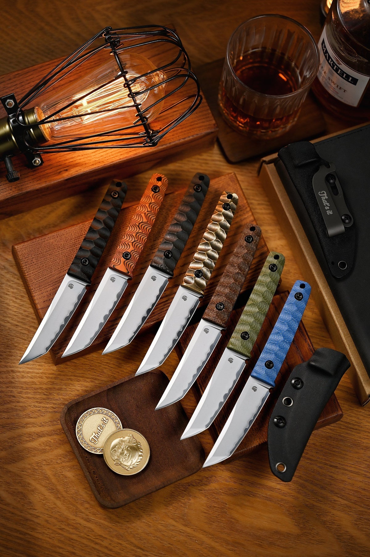 North Mountain Blade CHOP MINI 2416-GR satin finish detail