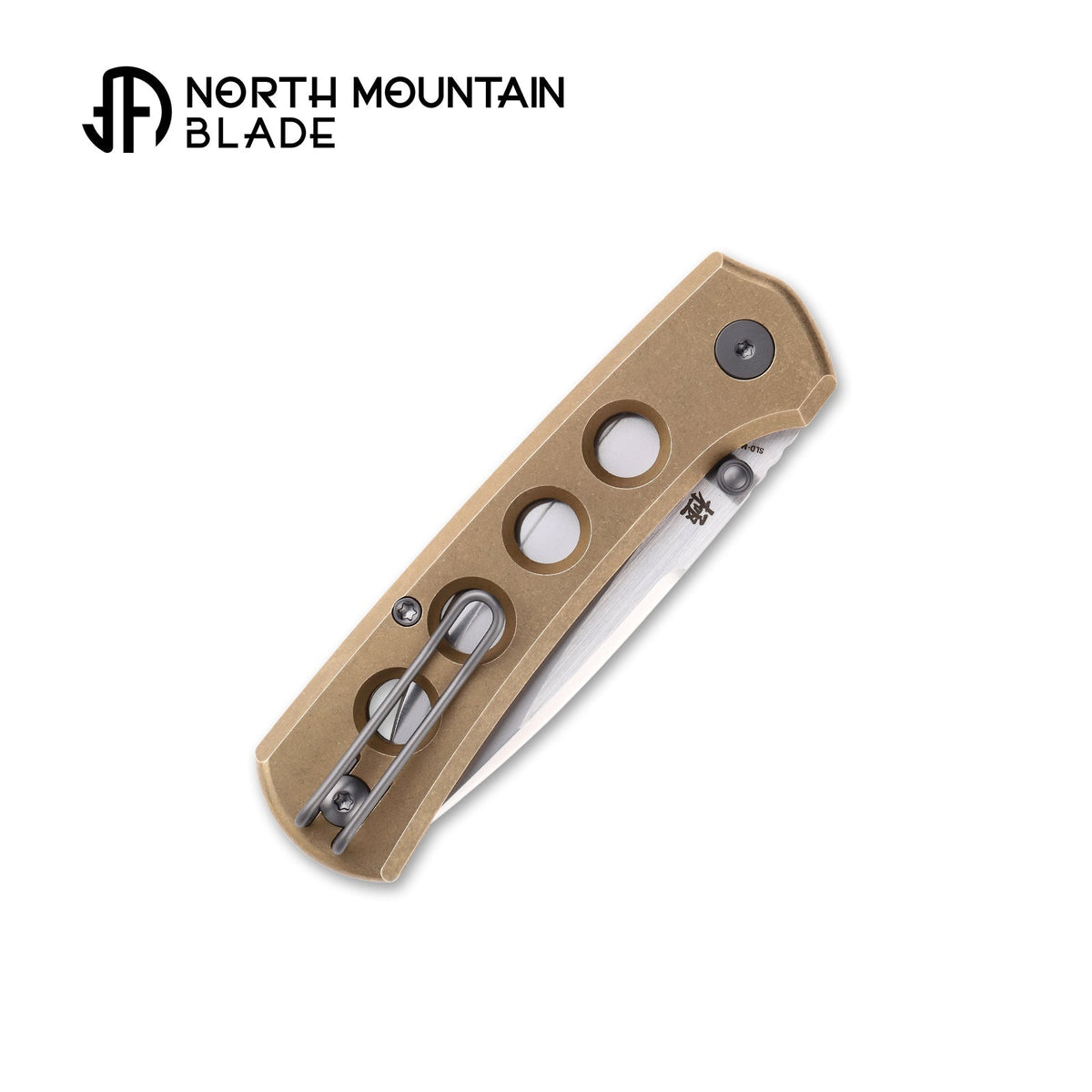North Mountain Blade Ultra Mini 2628-BR-H closed view