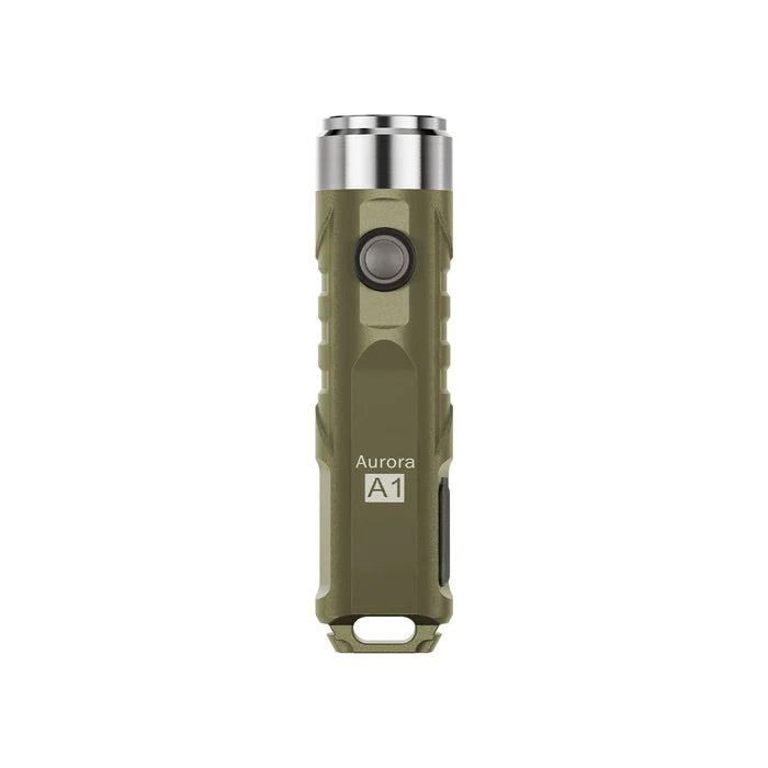 RovyVon Aurora A1 USB-C 650 Lumen Keychain Flashlight (3rd Generation) - Army Green