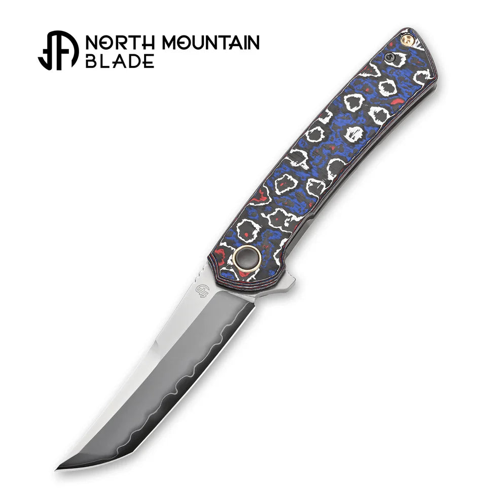 North Mountain Blade 2518 detail view 2 folding knife closeup
