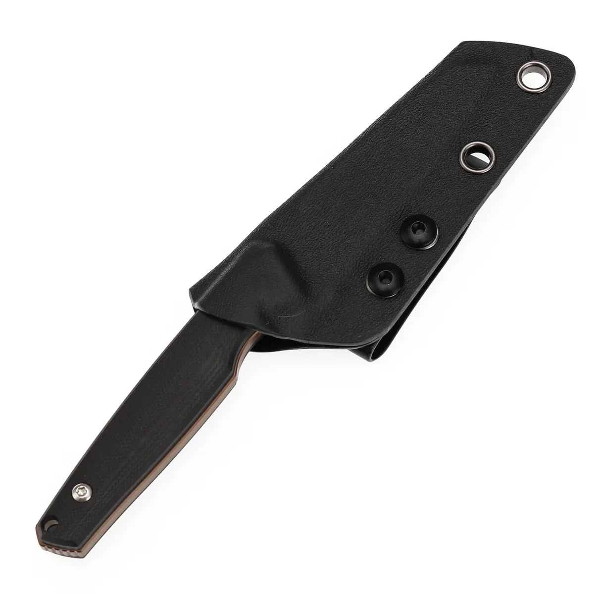 Tenable Parr G011B2 – 3.12" Stonewashed CPM S35VN Drop Point Blade, Copper Carbon Fiber Handle, Liner Lock