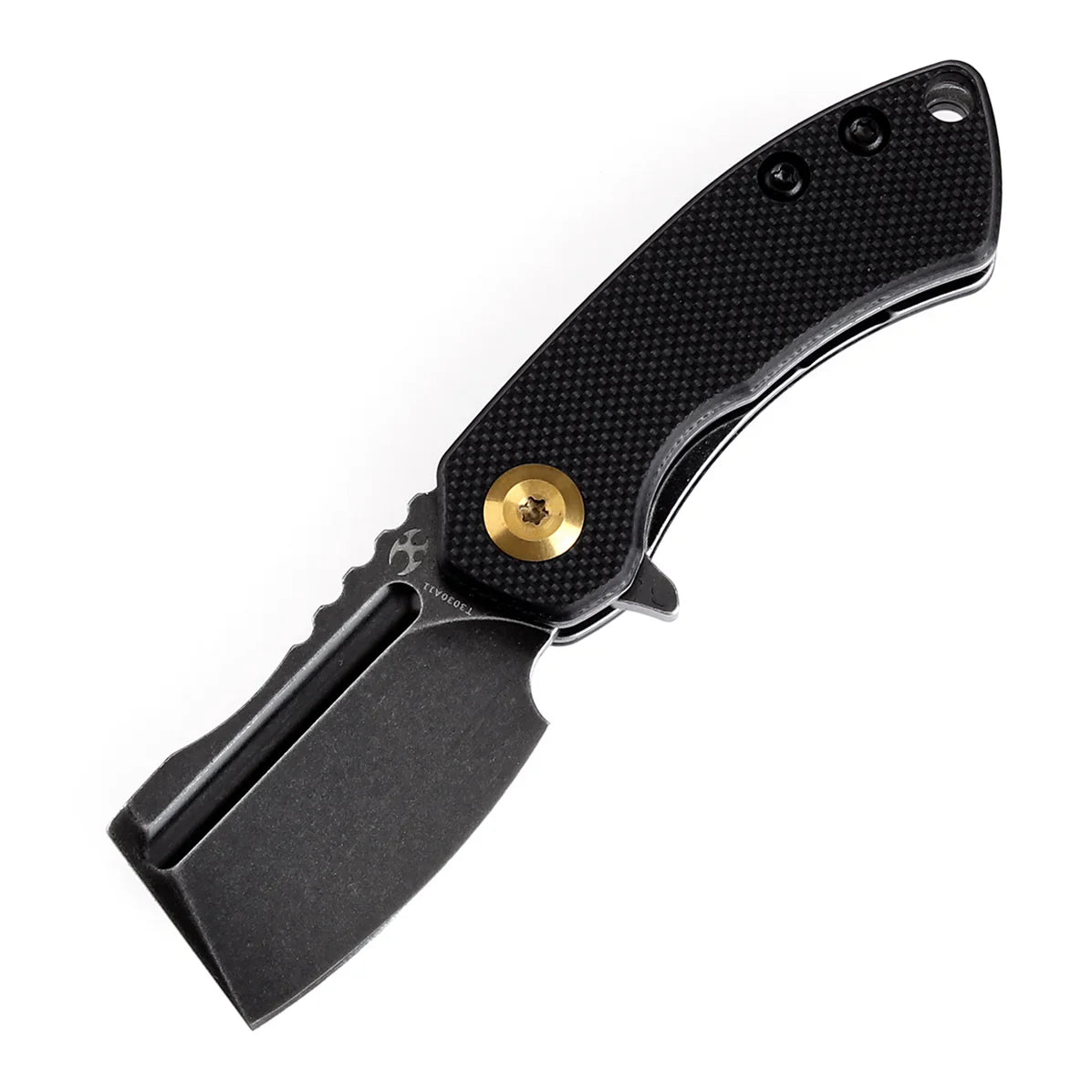 Kansept Mini Korvid 1.45" Black Stonewashed 154CM Black G10 T3030A11