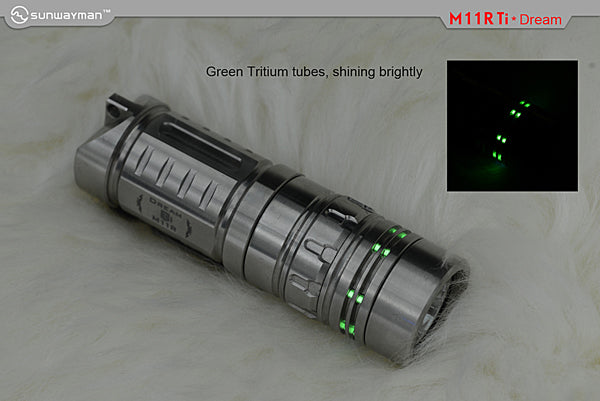Sunwayman M11R Ti*Dream Limited Edition 1 x (R)CR123A CREE XM-L2 368 Lumen LED Flashlight