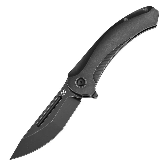 Hira Blackwash CPM S35VN Blackwash Titanium