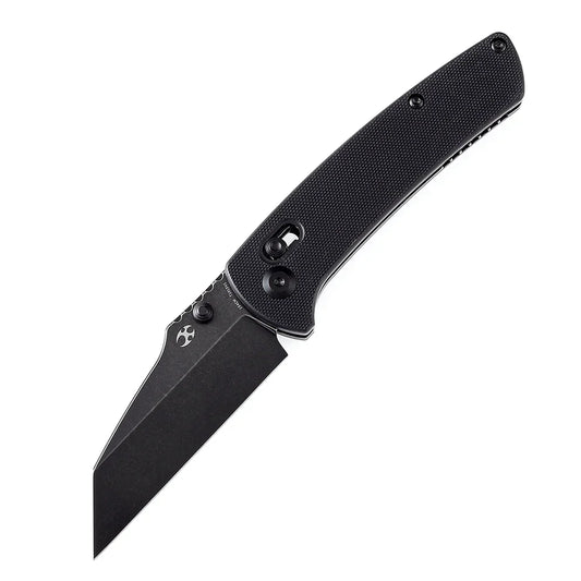 Kansept Main Street 3.36" Black Stonewashed Black G10 T1015V1