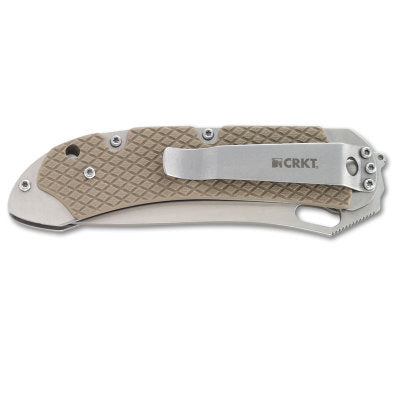 CRKT V.A.S.P. 7481 Folding Knife with Veff Serrations Folding Knife (3.71 Inch Blade)