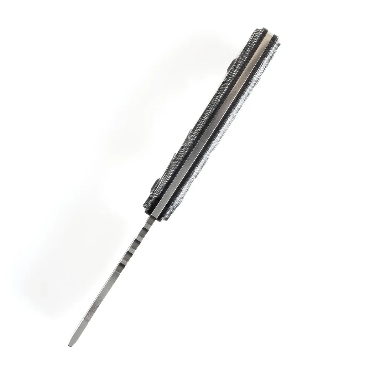 Kansept Korvid S 2.9" CPM-S35VN Black &amp; White Carbon Fiber G2030A5