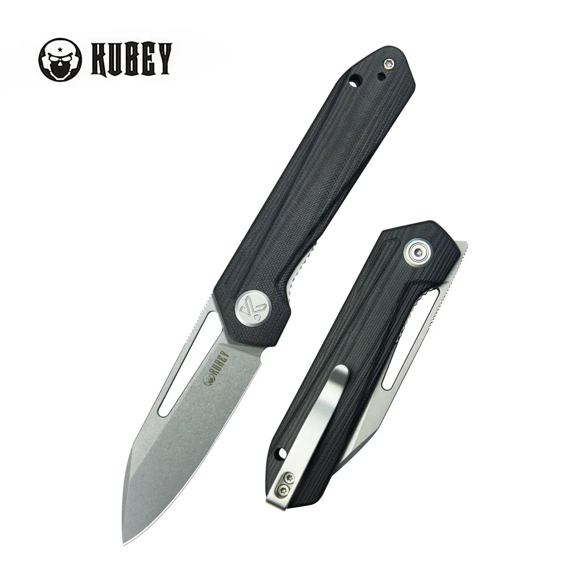 Kubey Knife Royal 2.99" 14C28N Black G10 KUB321P