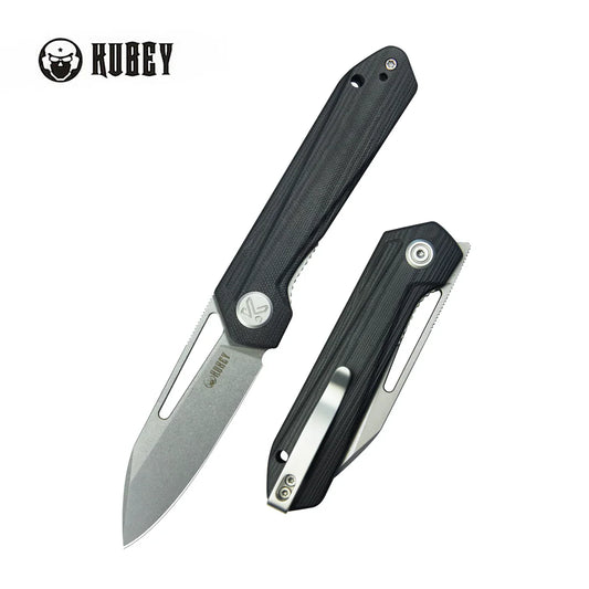 Kubey Knife Royal 2.99" 14C28N Black G10 KUB321P