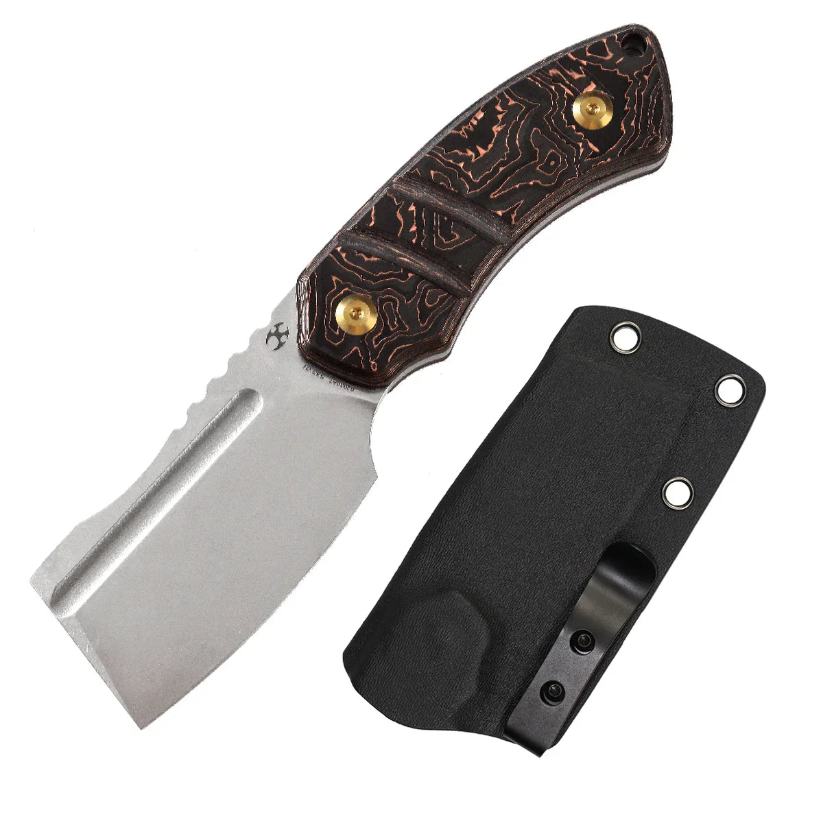 Kansept Korvid S 2.9" CPM-S35VN Copper Carbon Fiber G2030A7