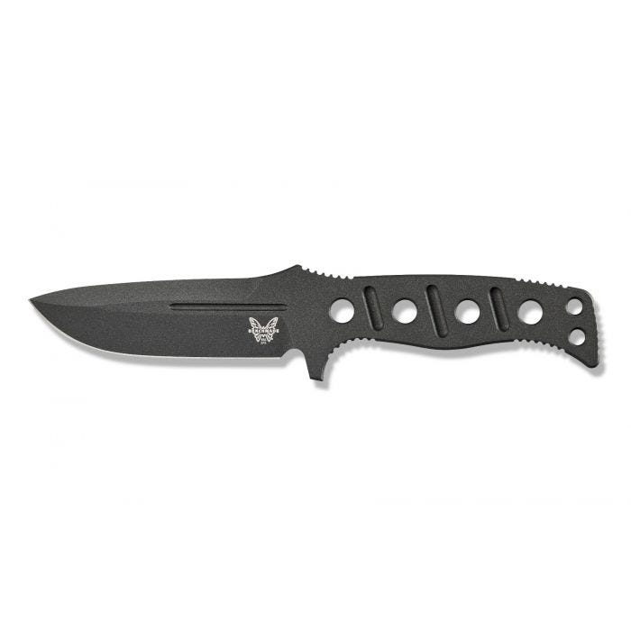 Benchmade 375BK-1 Adamas black G10 handle detail