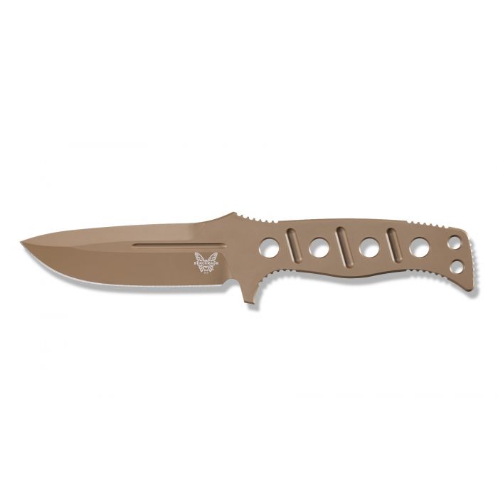 Benchmade 375FE-1 Adamas Ranger Green G10 handle detail