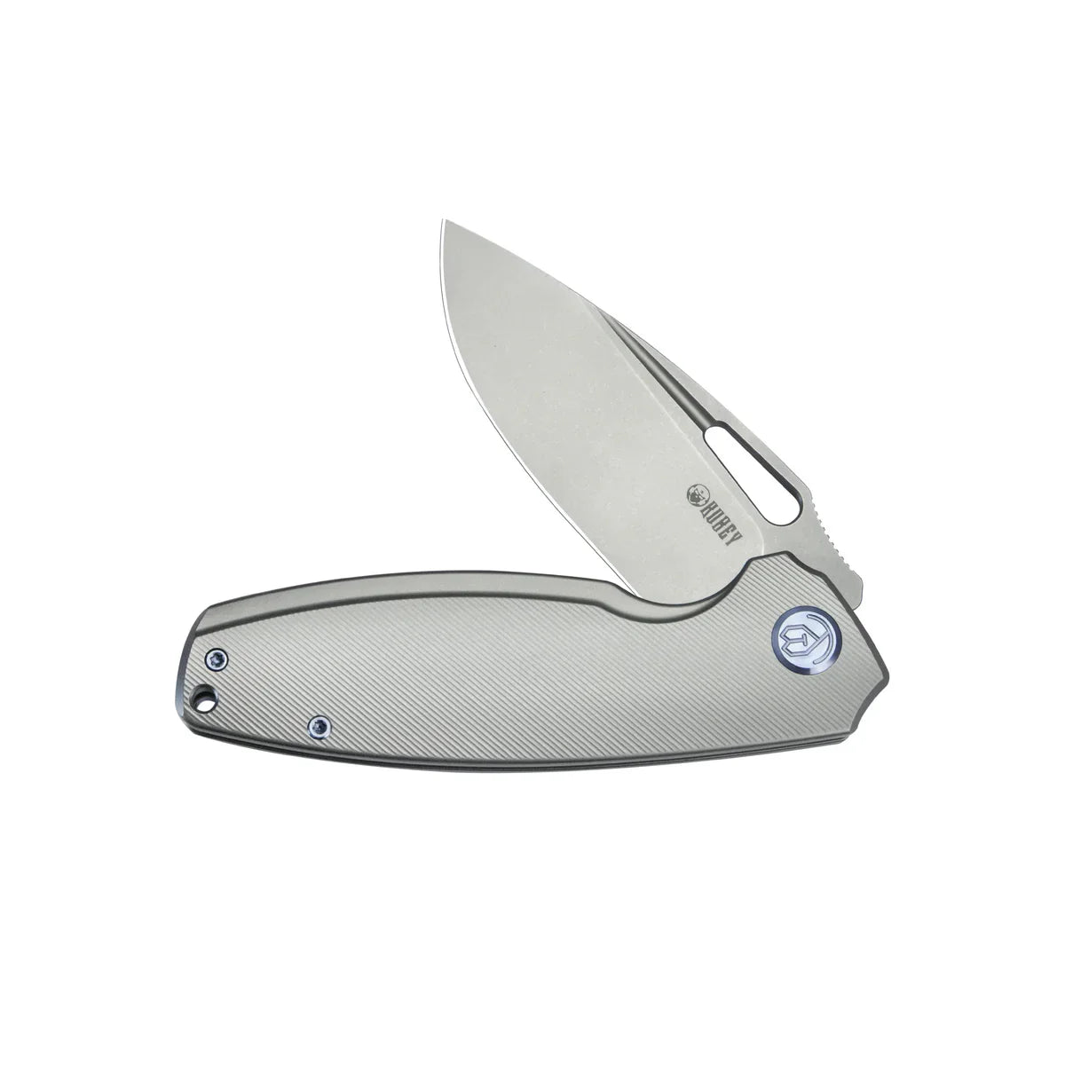 Kubey Knife Tityus 3.39" 14C28N Titanium KUB360A
