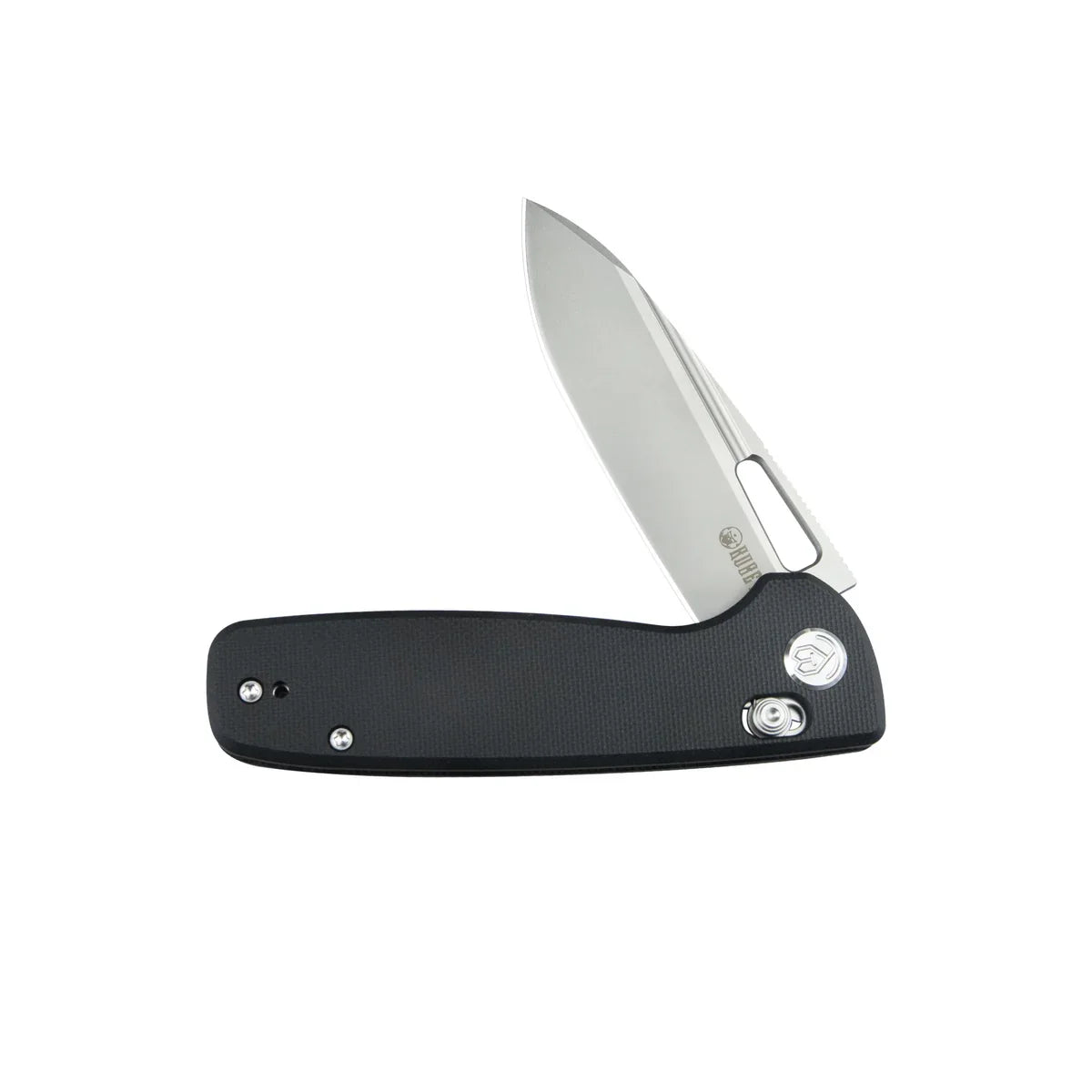 Kubey Knife Bluff 3.19" Sandvik 14C28N Black G10 KUB248D