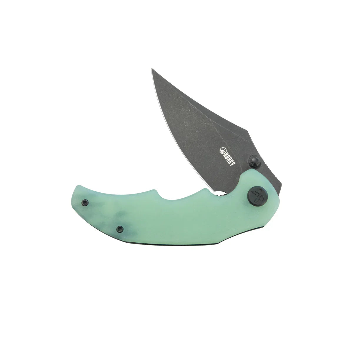 Kubey Knife Ceto 3.46" 14C28N Jade G-10 KUB181F