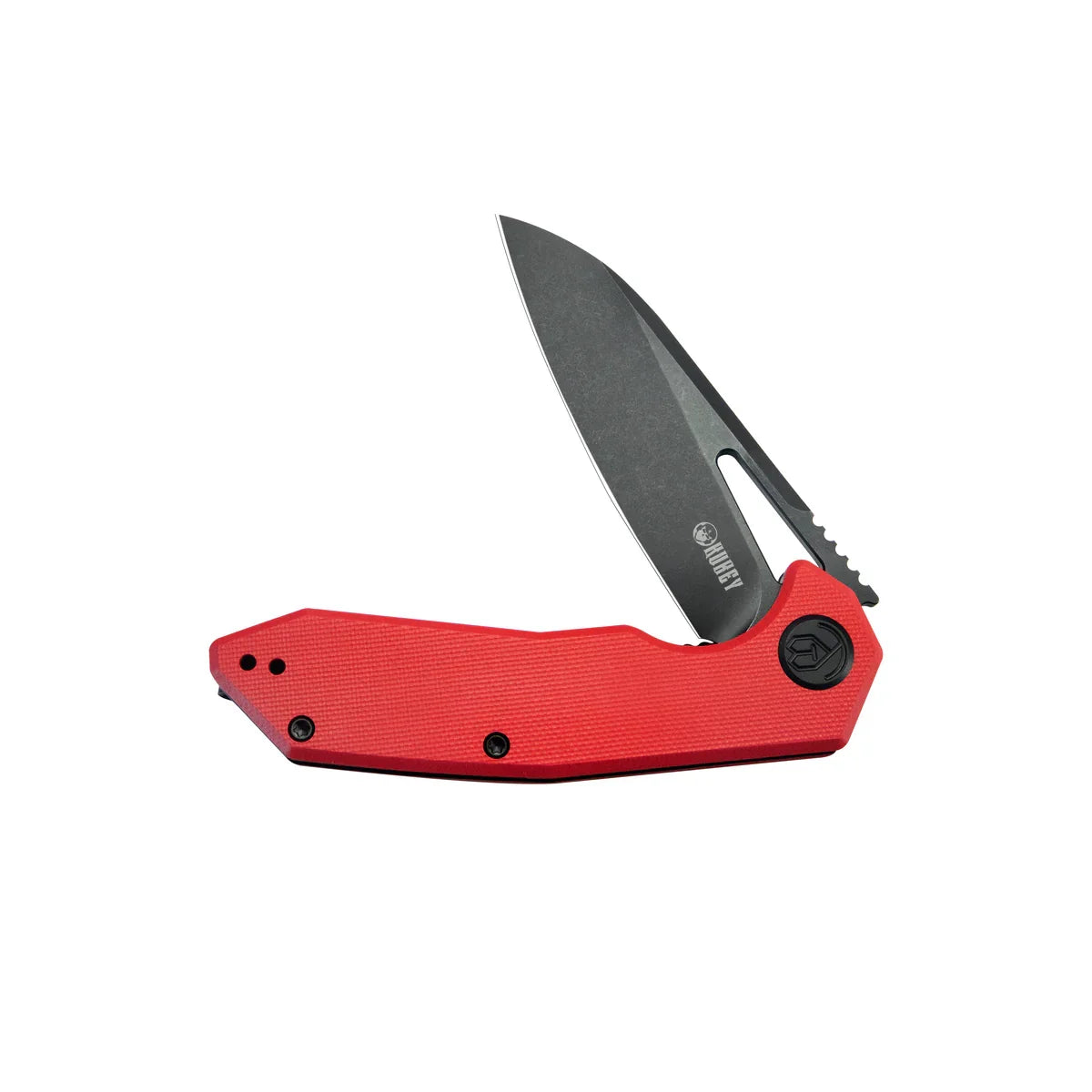 Kubey Vagrant 3.15" 14C28N Black Red G-10 KUB291K