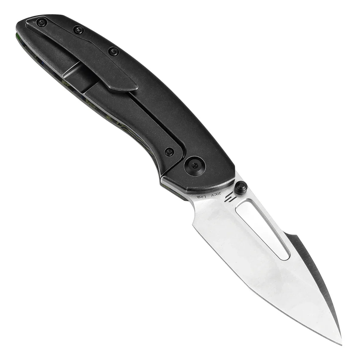Kansept Link 3.0" Titanium+Gecko Camo Carbon Fiber Yellow, Blue K1068A2