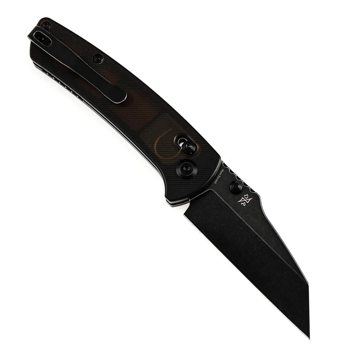 Kansept Main Street 3.36" Black Stonewashed 154CM Light Brown Acrylic Black T1015V8