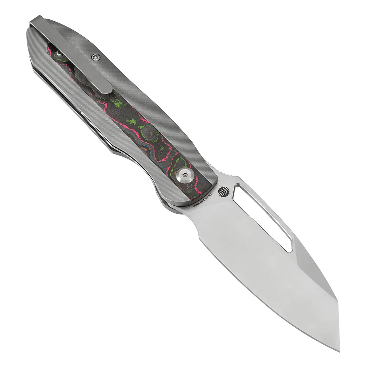 KANSEPT Thunderhead 3.58" CPM S35VN Plain Gray Green Pink K1106A4
