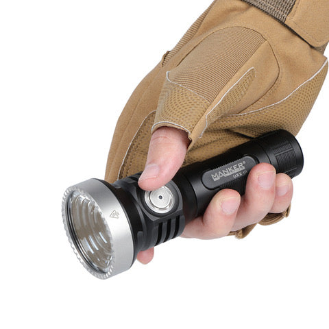 Manker U22 III LUMINUS SBT90 GEN2 LED 1500 Lumen High Intensity Flashlight Type-C Rechargeable