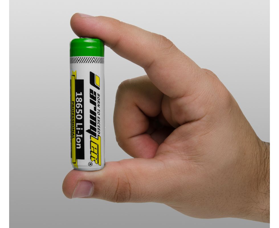 Armytek 18650 Li-Ion 3200mAh battery / Protected / Rechargeable