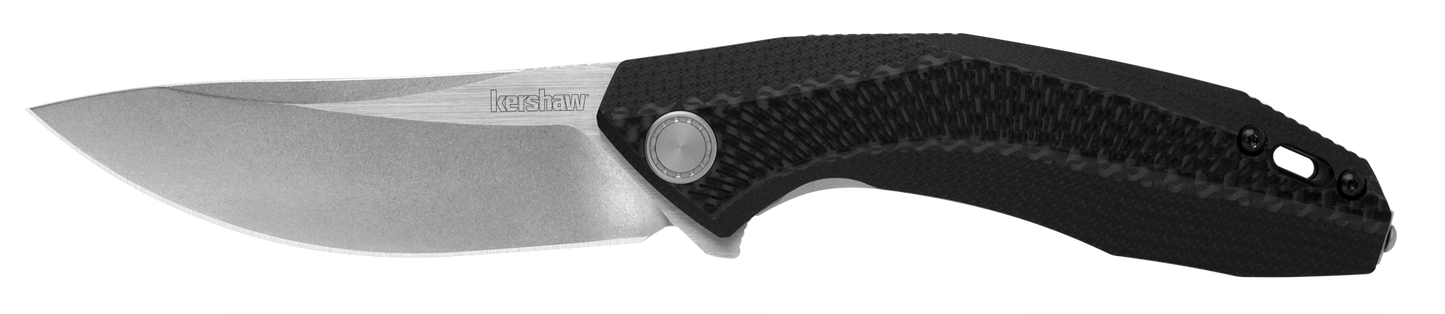 Kershaw 4038 Tumbler Folding Knife 3.25in Blade Stonewashed D2 Steel
