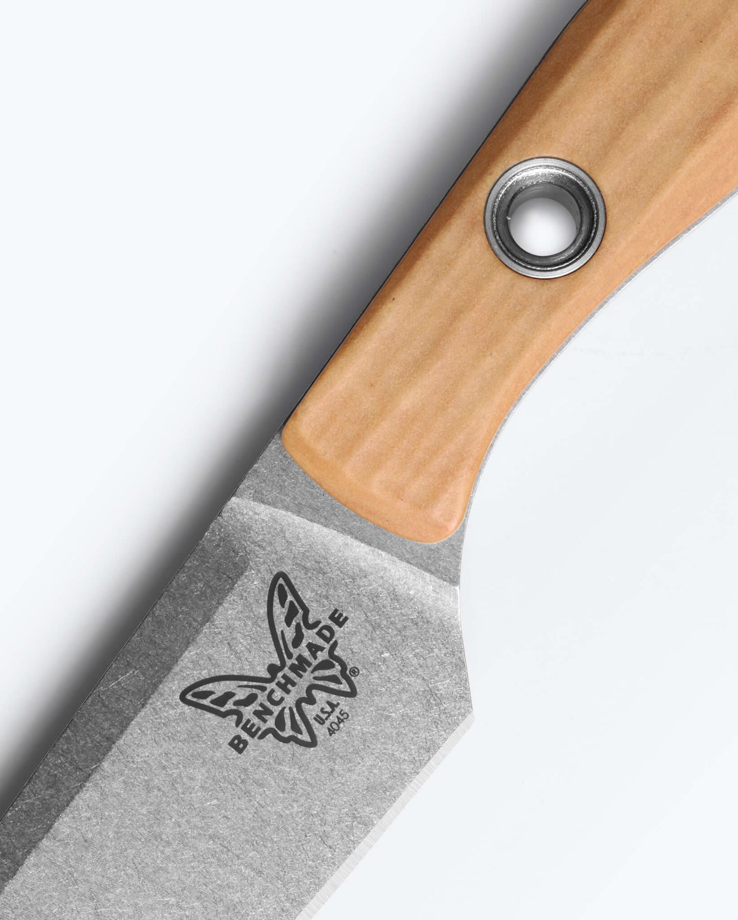 Benchmade True Paring Knife 4045-02 Maple Valley Richlite handle detail