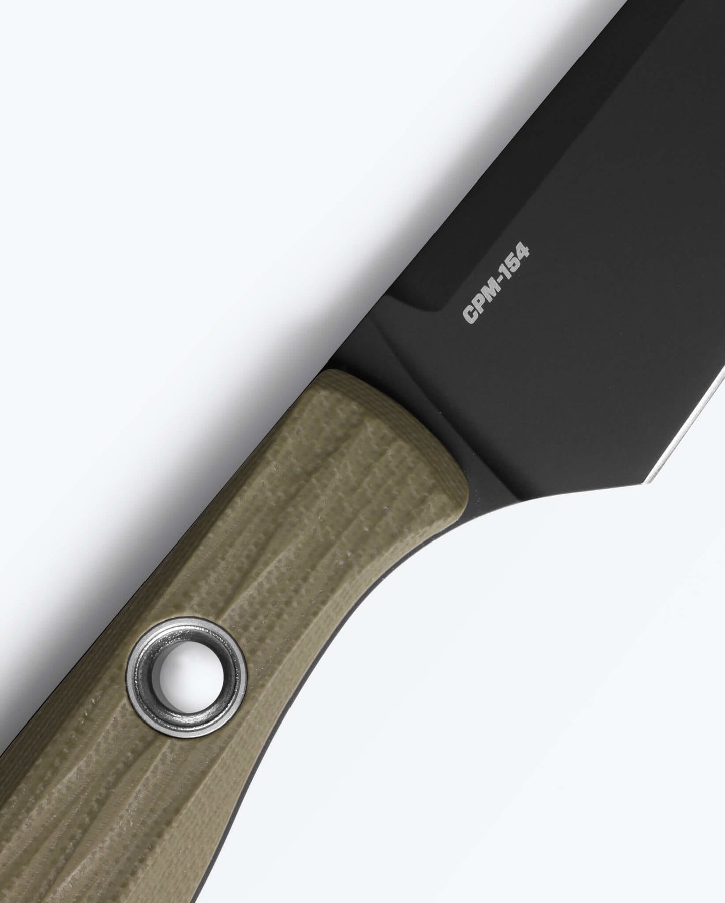 Benchmade True Paring Knife 4045BK-01 OD Green G10 handle detail