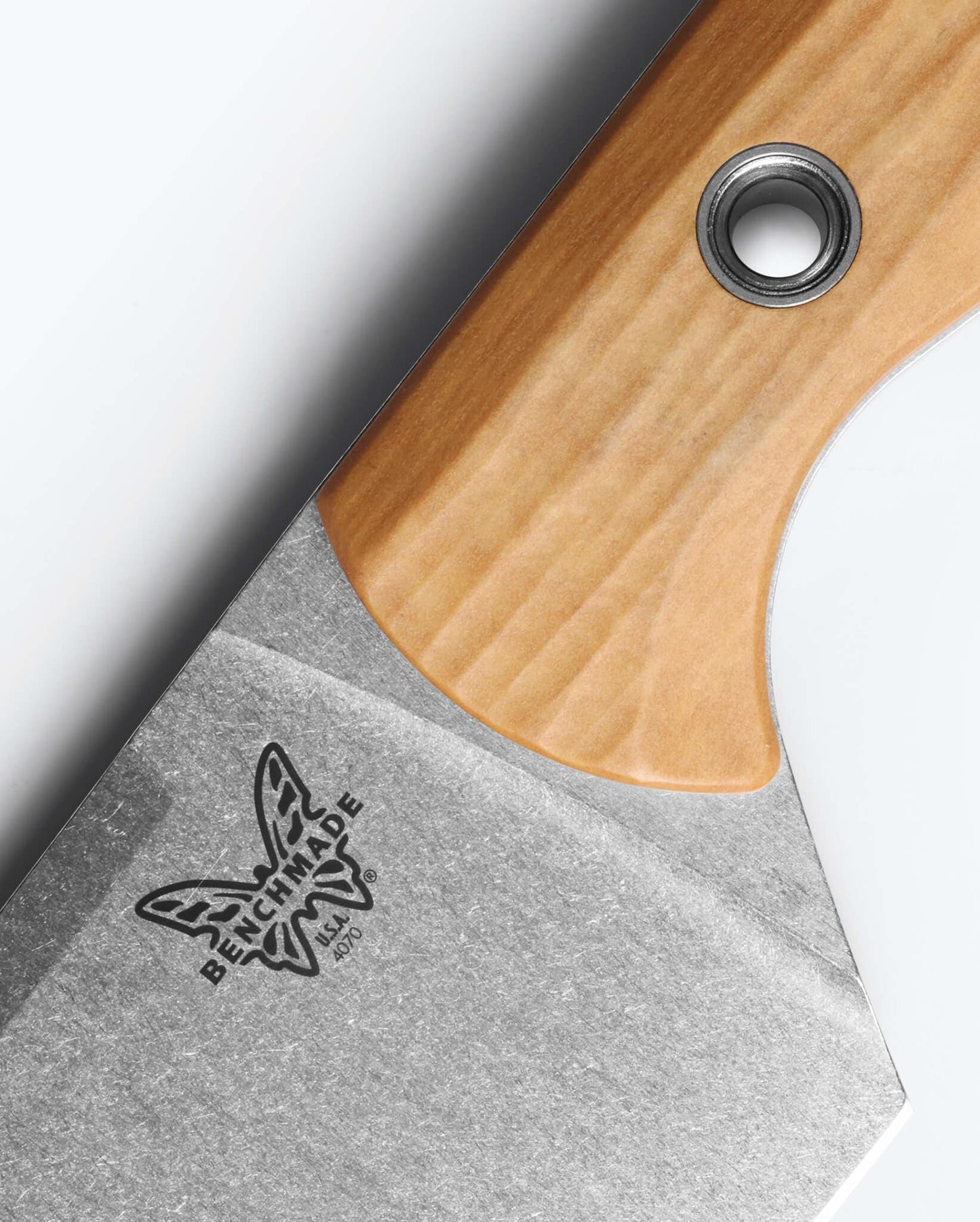 Benchmade Wildcoast 4070-02 Maple Valley Richlite handle detail