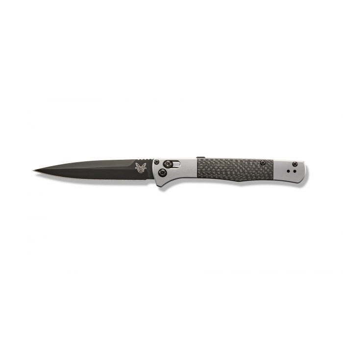 Benchmade 4170BK Automatic AutoFact Stiletto Folding Knife 3.95in DLC Coated S90v Steel Blade
