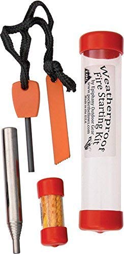 Fire-Triangle Complete Bellows Based 3-Piece Fire Starting Kit