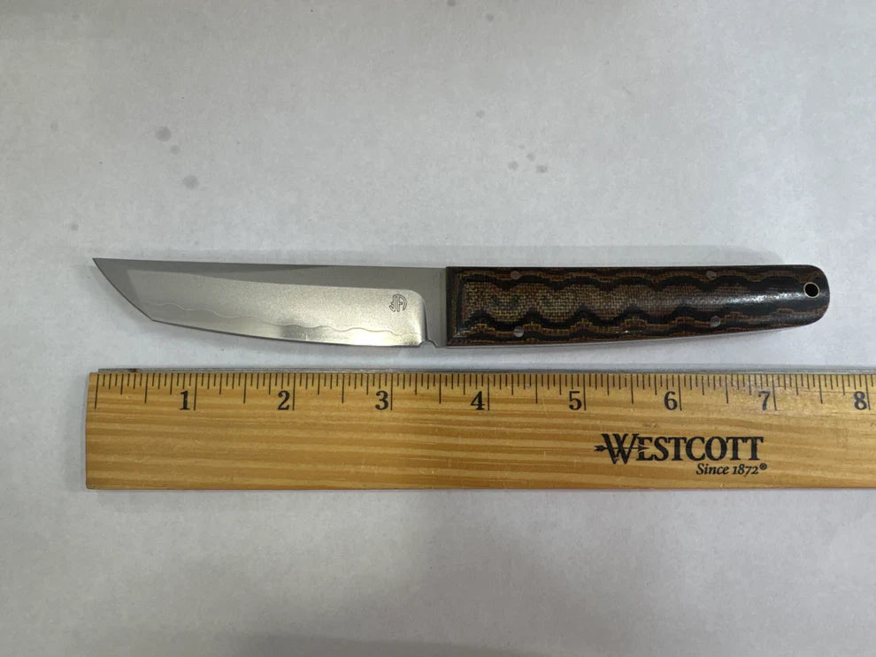 North Mountain Blade ChopMiniFixed-SnakeMicarta detail view 10