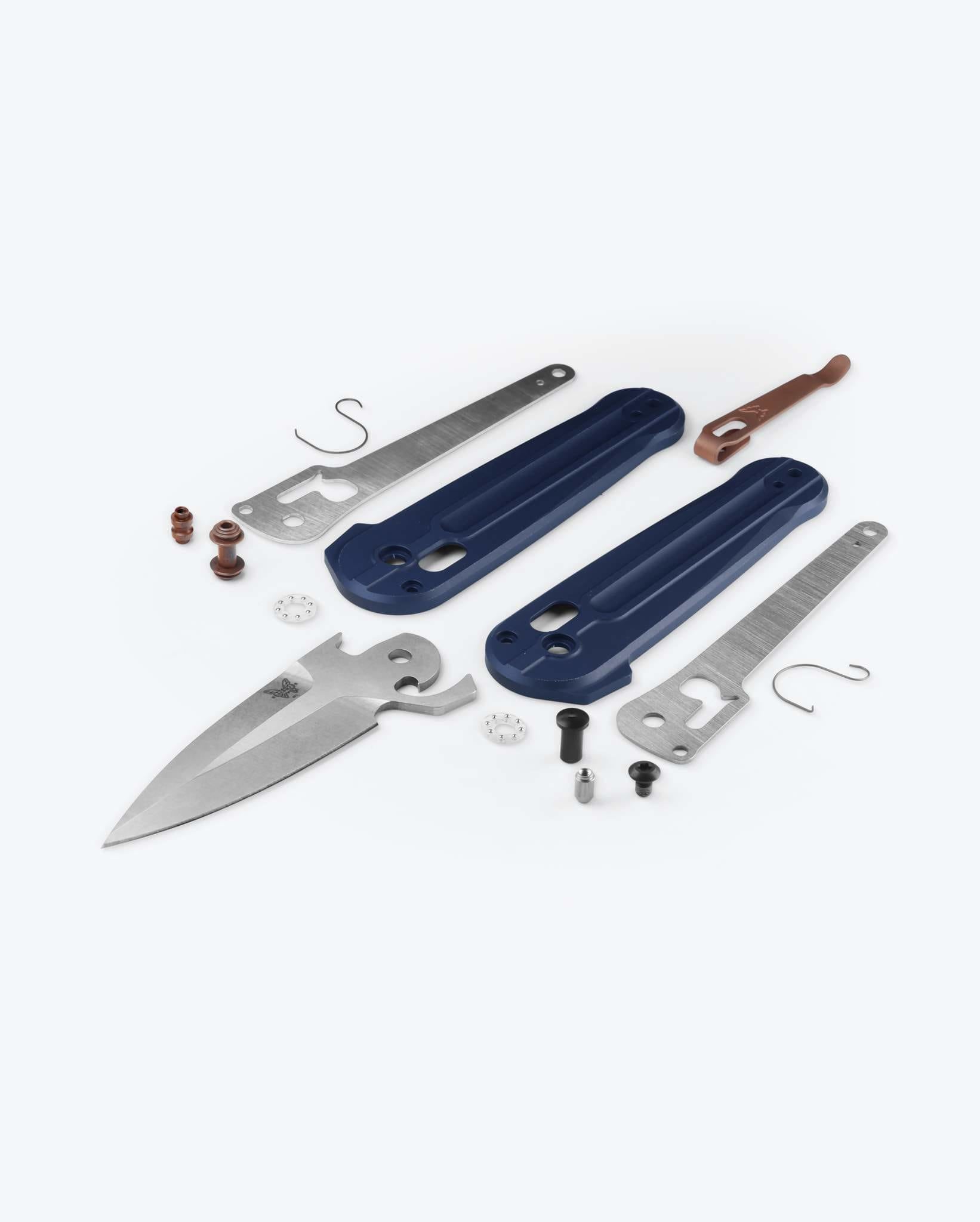 Benchmade Lowden 491 exploded components view