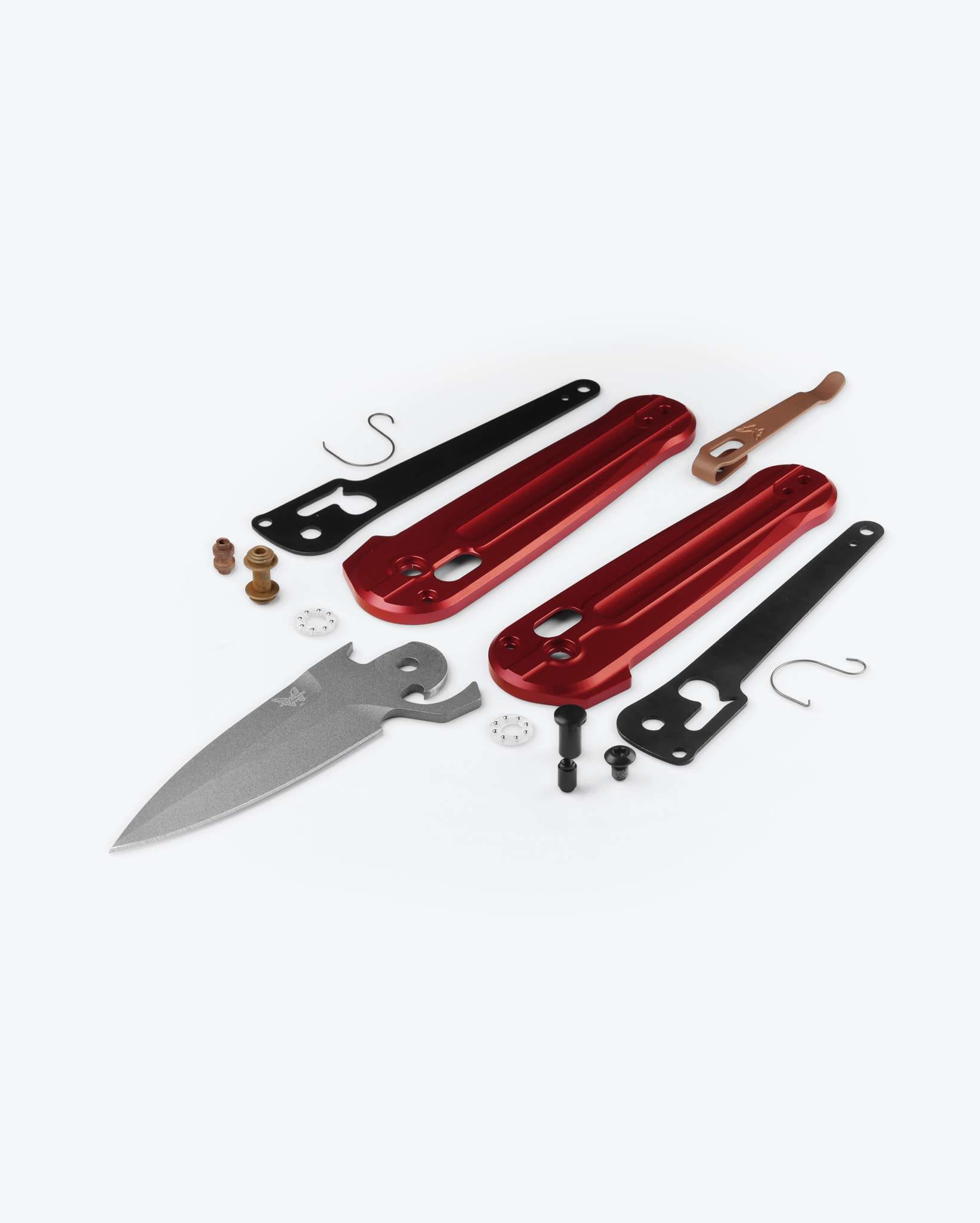 Benchmade Lowden 491GY-01 exploded components view