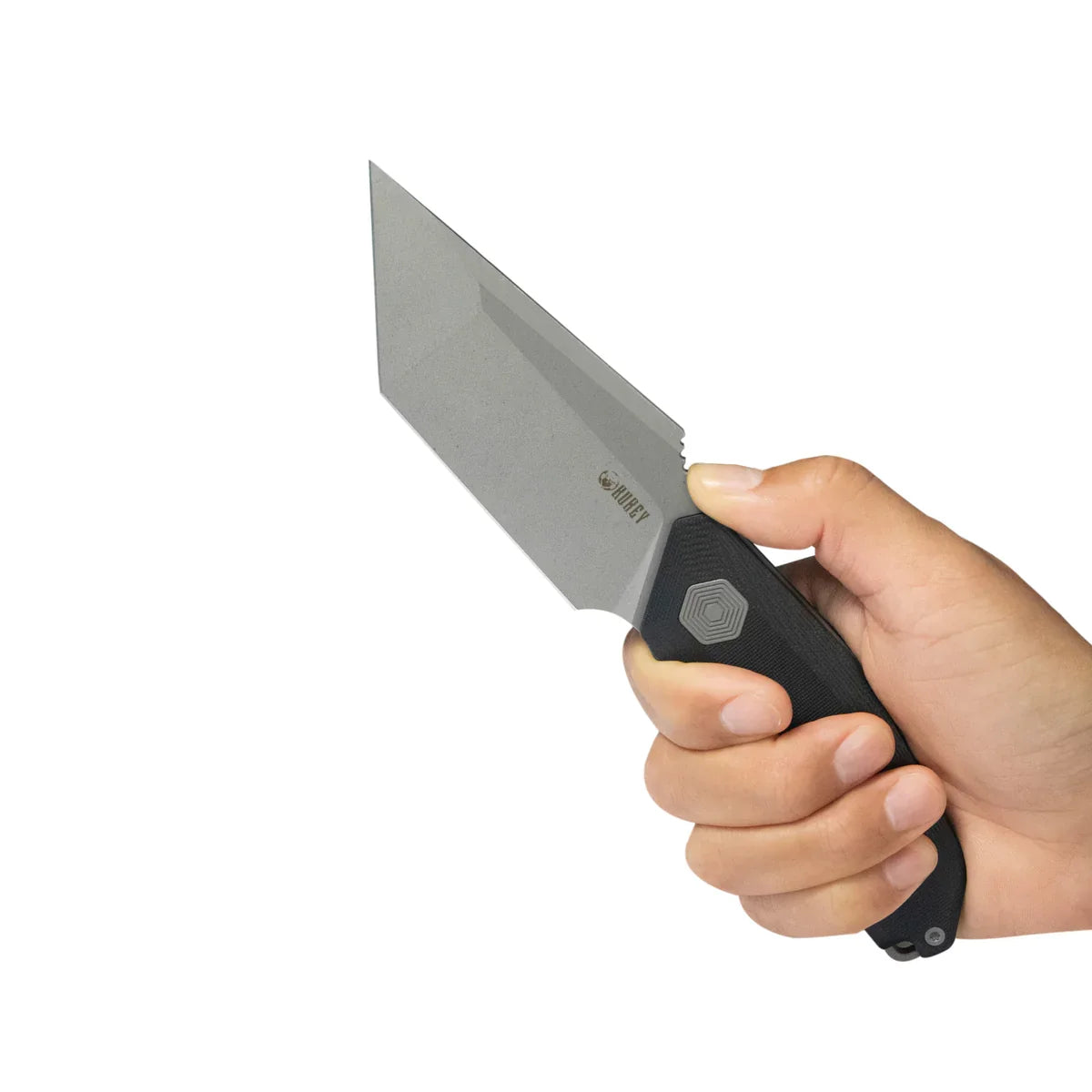 Kubey Knife Yokai 4.80" 14C28N Black G-10 KUB382A