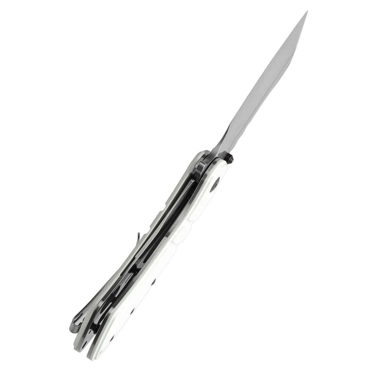 Kansept XL Korvid 3.55" 154CM White G10 T1030A9