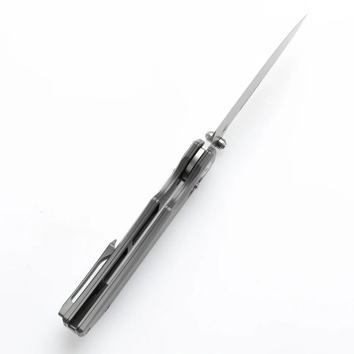 Kansept Eaglestrike 3.73" CPM S35VN Bead Blasted Titanium Plain K1095V3