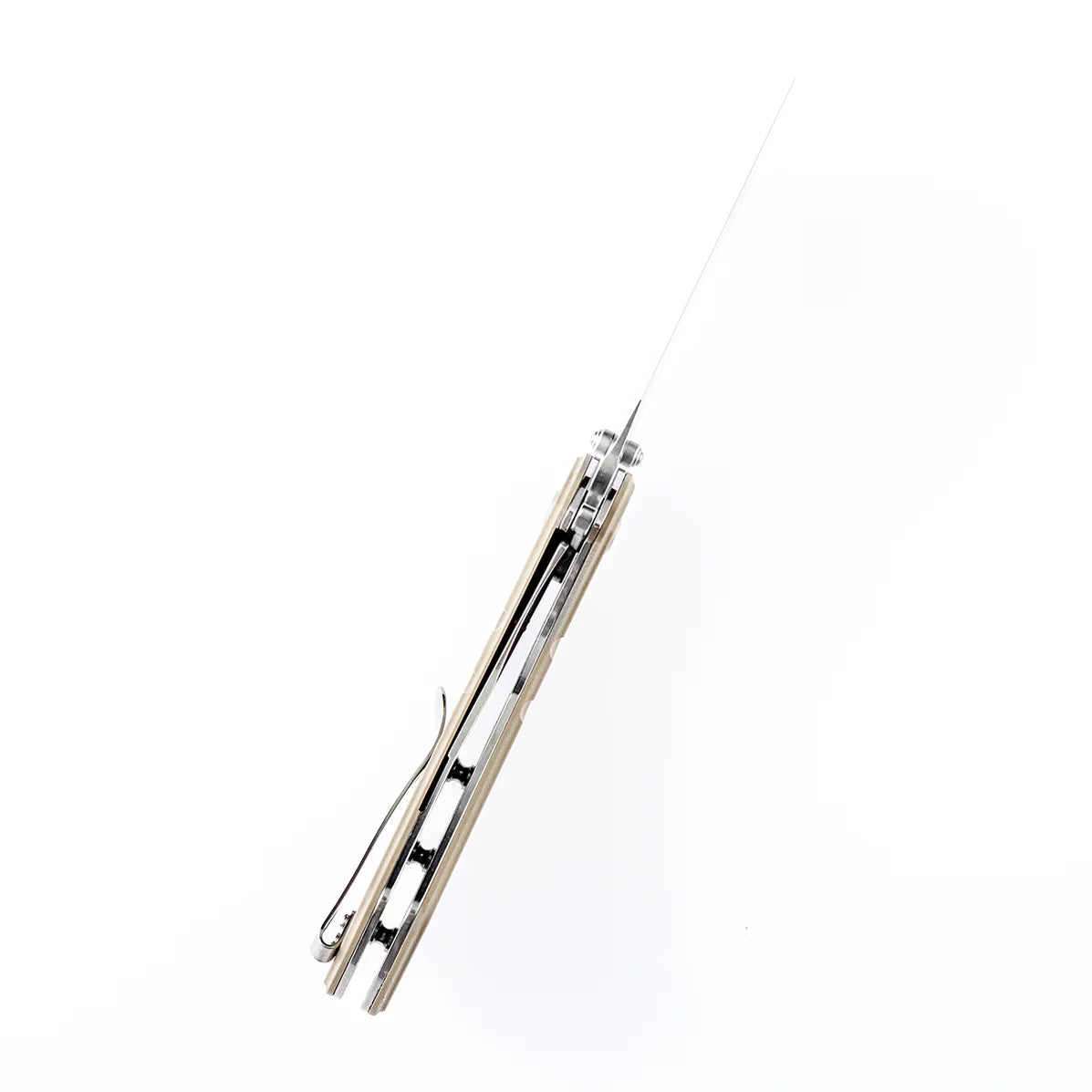 Kansept XL Korvid 3.55" 154CM Light Sand G10 T1030A5