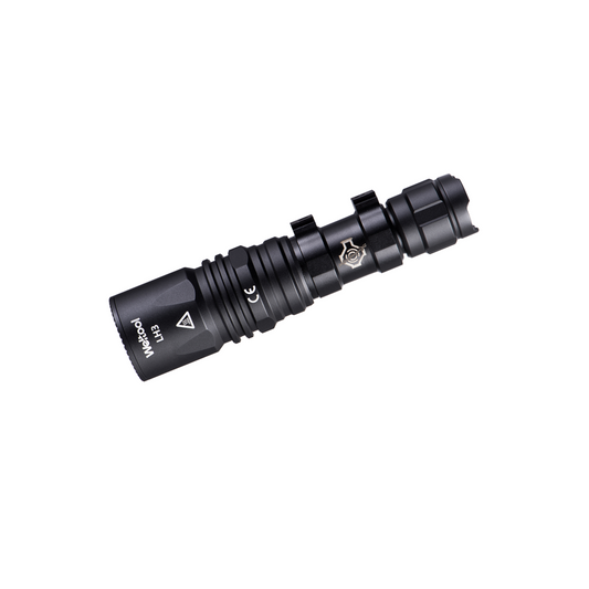 Weltool W35 LEP Metal Lancer Rail Mounted Flashlight 196k Candela 1 x 18350 Rechargeable Battery