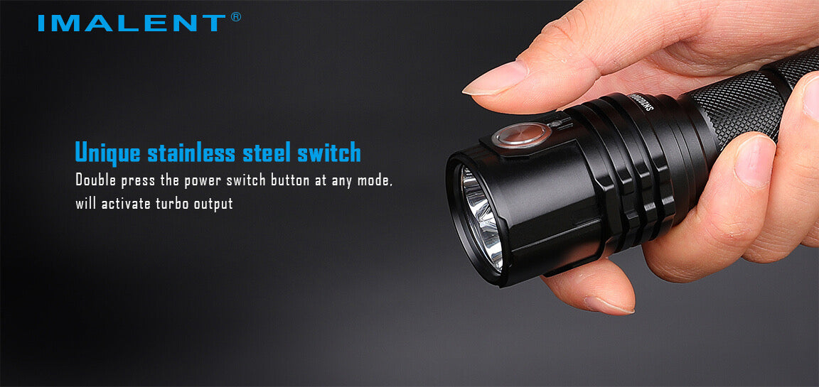 Imalent MS03 13000 Lumen Flashlight 3 * CREE XHP70 LED | 1* 21700 Battery USB-C Rechargeable