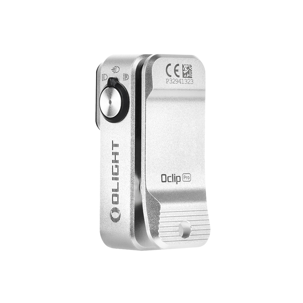 Olight Oclip Pro – Floodlight, Spotlight & Red Light Clip Flashlight (Bundesflagge)
