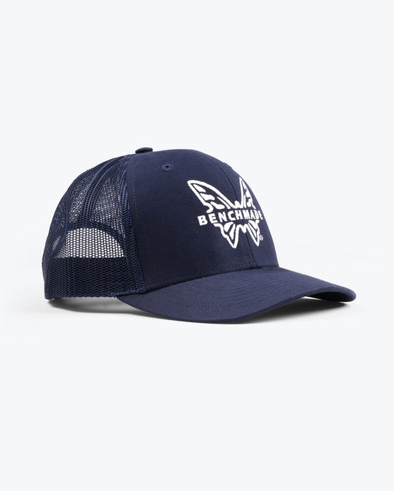 Benchmade Classic Richardson 112 Hat (112-NavyBlue) – alternate angle, Richardson 112 snapback