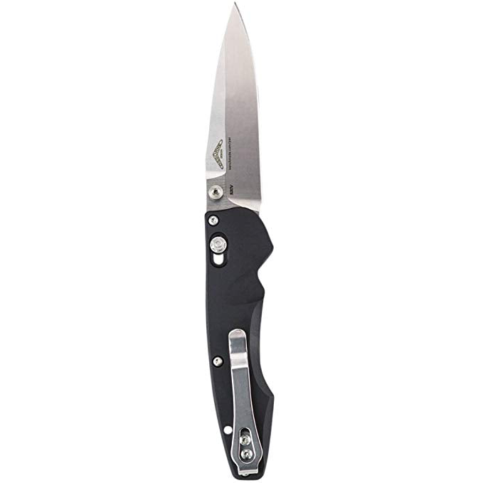 Benchmade 470-1 Emissary reversible tip up pocket clip detail