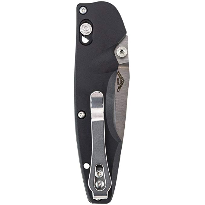 Benchmade 470-1 Emissary AXIS lock and safety detail