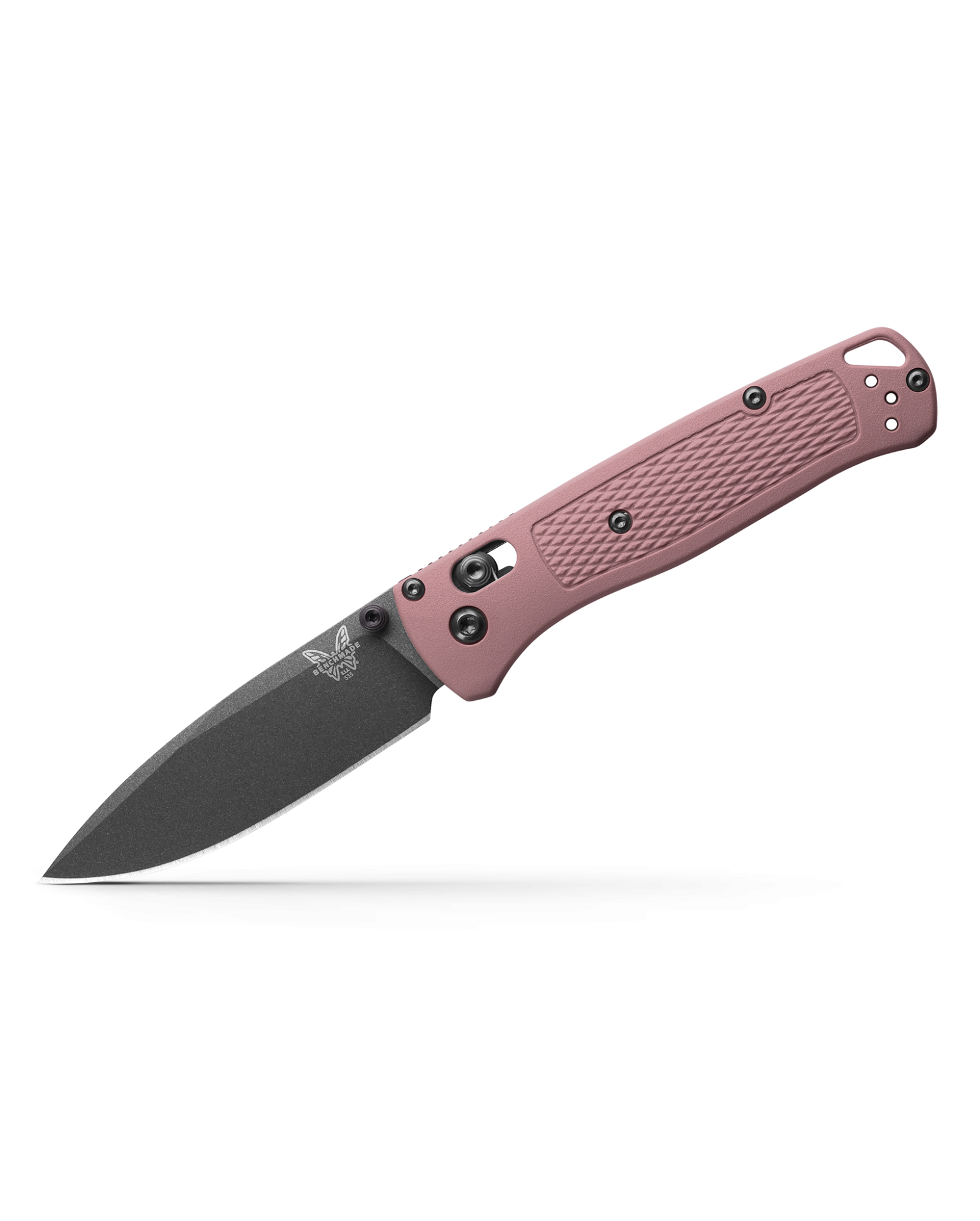 Benchmade Bugout 535BK-06 Limited – 3.24″ CPM-S30V Cobalt Black Cerakote drop point EDC folding knife, Alpine Glow Grivory
