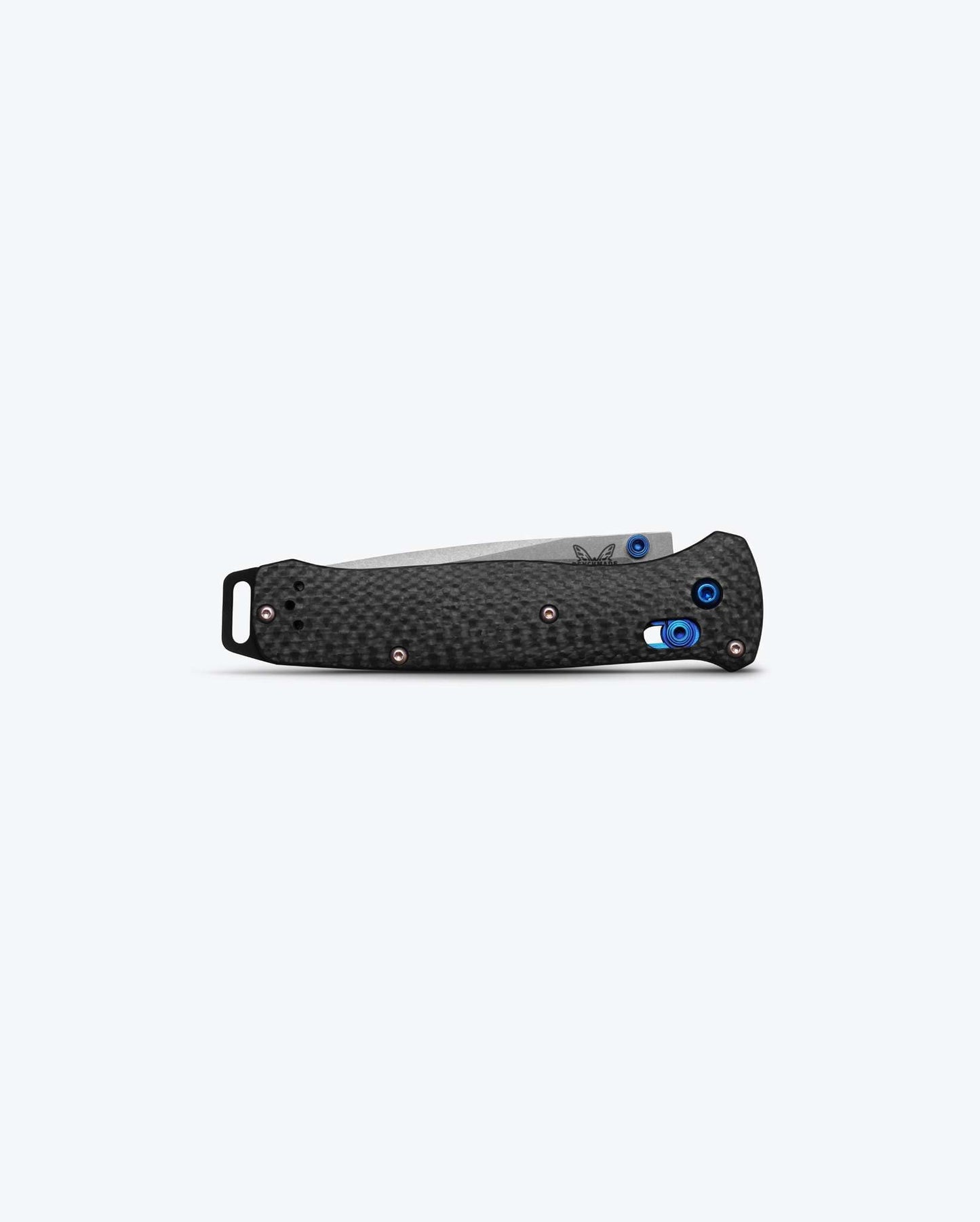 Benchmade Bailout 537-09 closed view showing carbon fiber handle